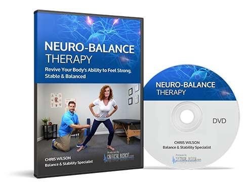 Neuro-Balance Therapy DVD program featuring guided balance and stability exercises for at-home use